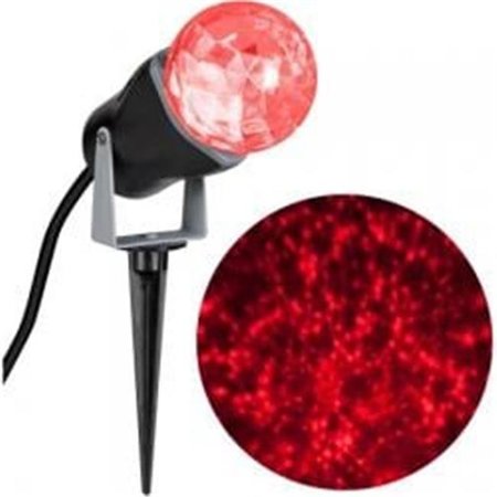 LED Light Show Projection Kaleidoscope  Red- pack of 8 - GEMMY INDUSTRIES 9364969